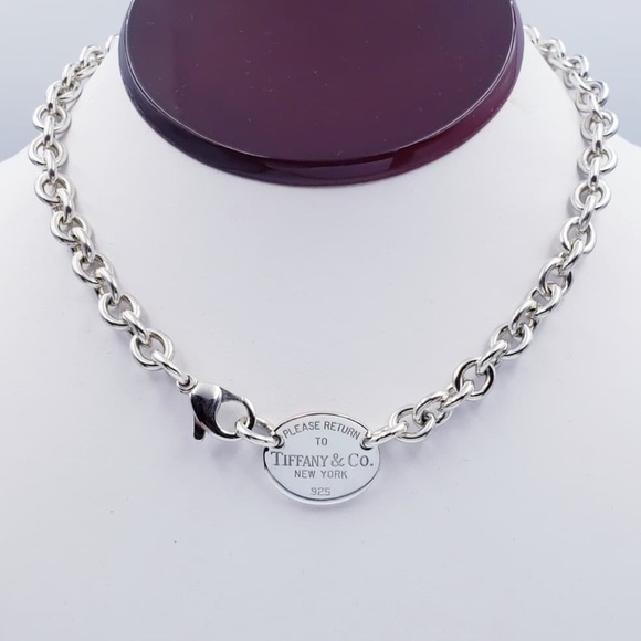 Authentic Return to Tiffany & Co Necklace STERLING SILVER 925 in Excellent Cond - Picture 7 of 15